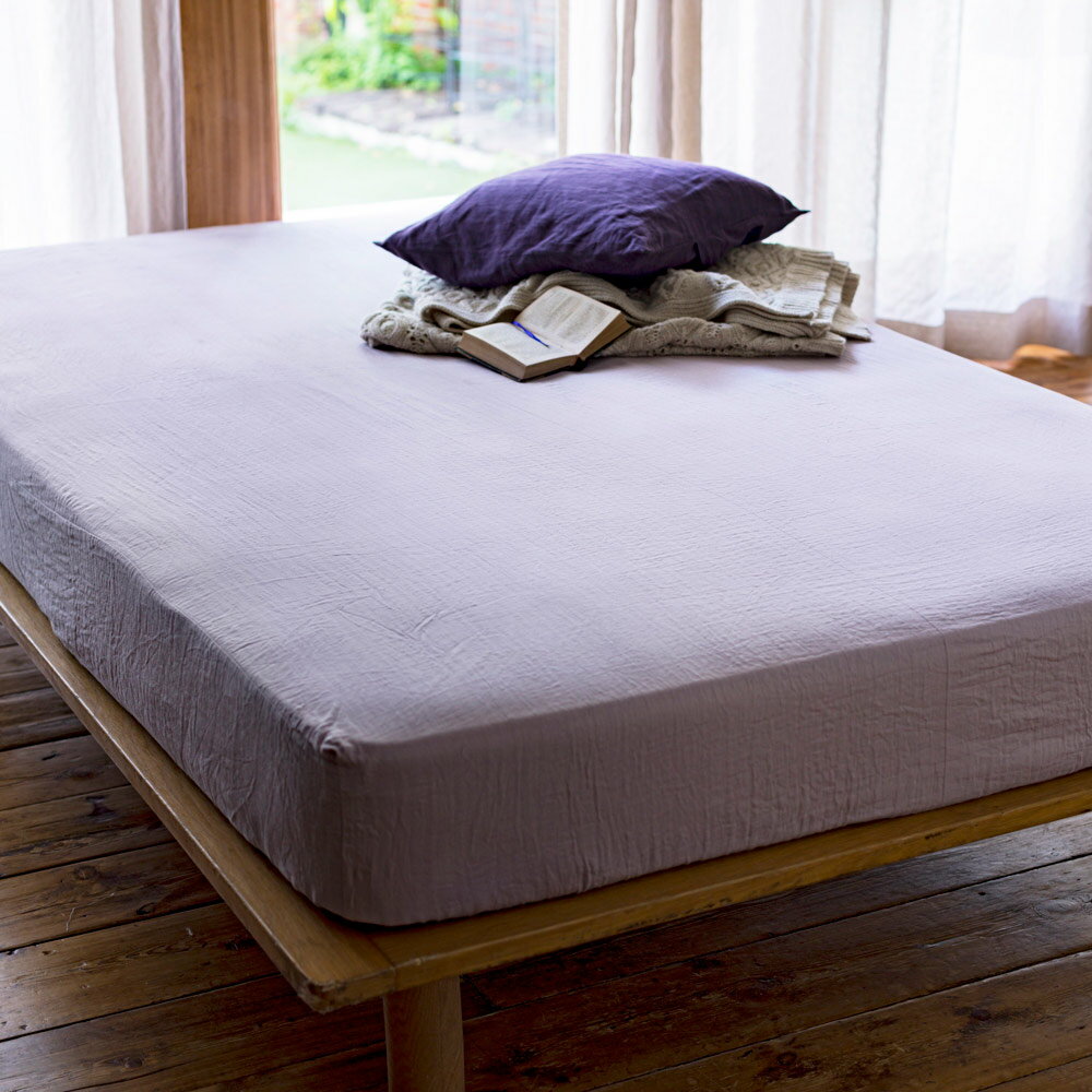 ≪セミダブル≫ 和ざらし 二重ガーゼ カバーリングシリーズ ボックスシーツ ベッドシーツ ボックスシーツ 布団カバー シーツ 614558