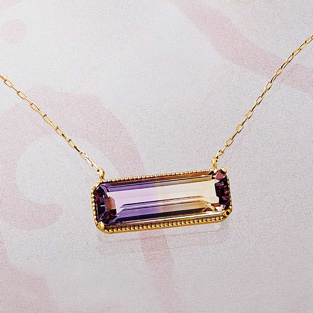 K10 アメトリン デザイン ペンダント ゴールド製 ジュエリー アクセサリー J01206 ＼LINE友だち登録でクーポン／