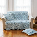 【クーポン最大10%OFF 7/13迄】 人掛けソファーカバー ソファーカバー 3人掛用 ≪約150×160cm≫ ミントン ウォッシュキルトソファカバー 563019