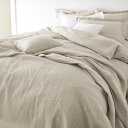 【クーポン10%OFF 6/4 20時〜4h限定】 掛け布団カバー 布団カバー シーツ ≪ダブルロング≫ French Linen/フレンチリネン カバーリング 掛けカバー プレーン H73506(3)