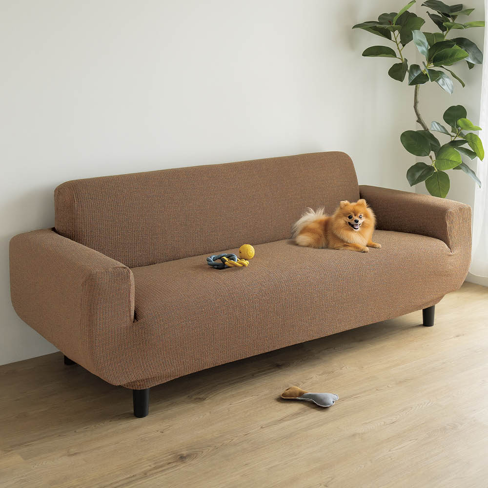 Rakuten - ≪3人掛≫ ペットと暮らす 引っかきに強いソファカバー（はっ水＆抗菌防臭） アーム付き 人掛けソファーカバー ソファーカバー 625209 ＼LINE友だち登録でクーポン／