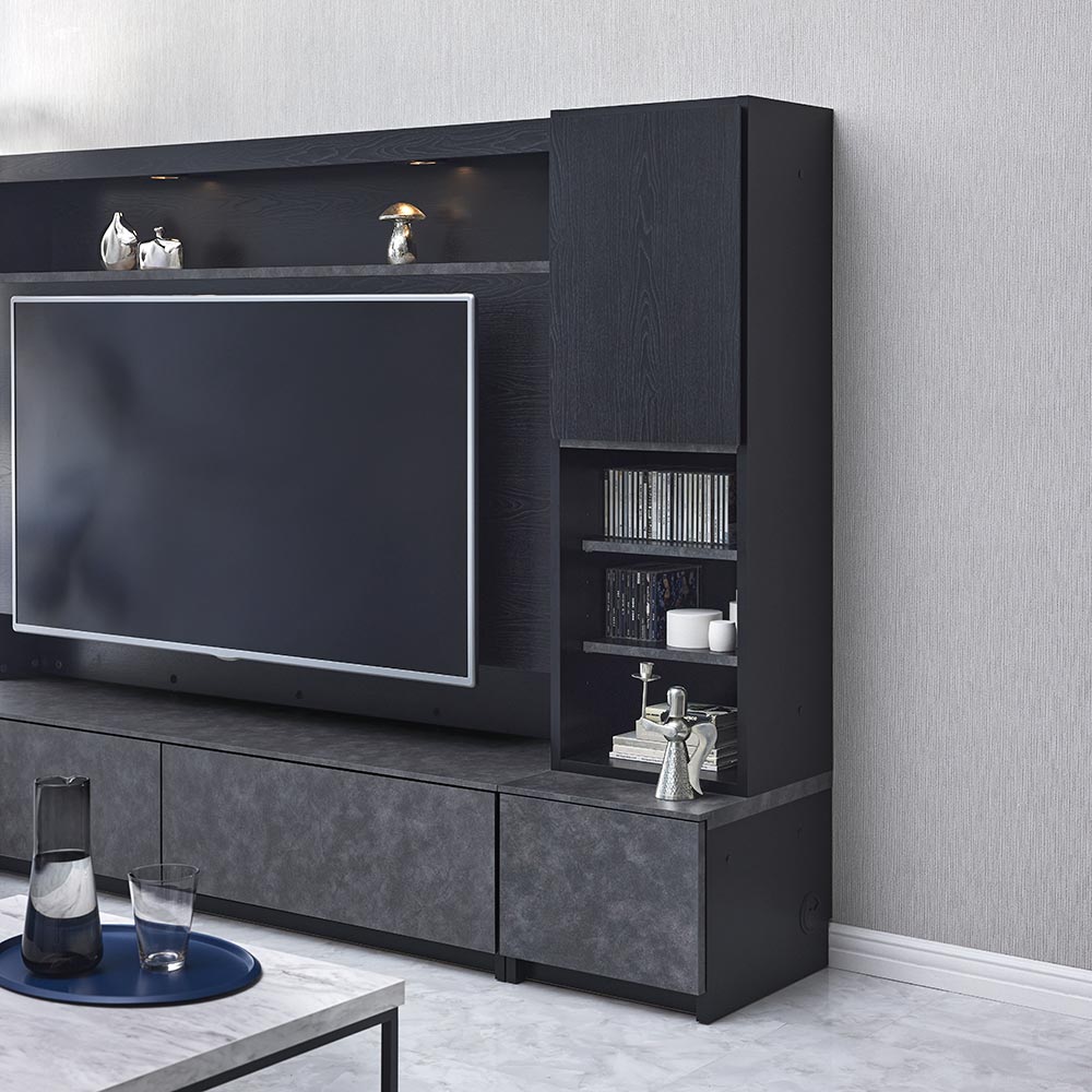 樂天商城 - 【クーポン配布 お買い物マラソン中】 Serayastena/セラーステナ テレビボードシリーズ 半キャビネット 幅40cm キャビネット リビングボード リビング収納 H83912 ＼LINE友だち登録でクーポン／