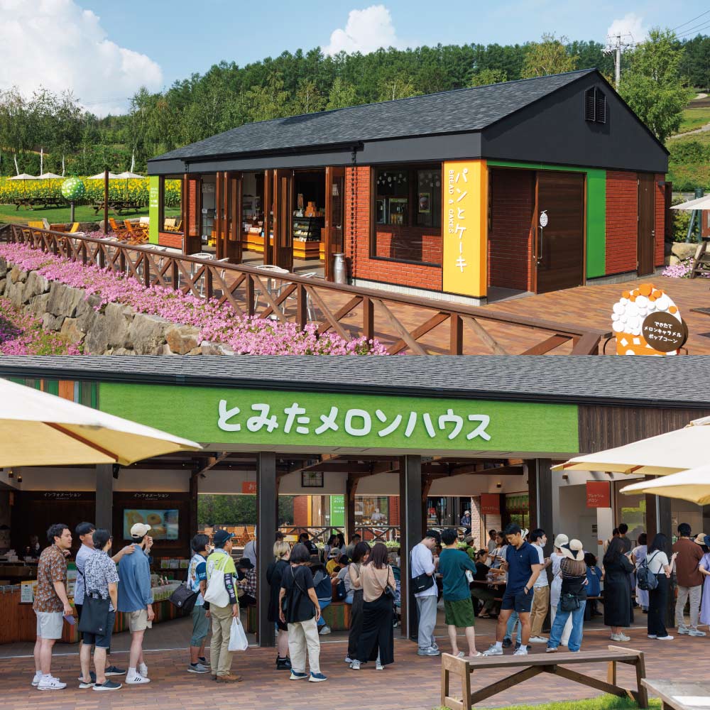 富良野名物！北海道「とみたメロンハウス」富良野メロン（赤肉）スフレ 8個 洋菓子 洋スイーツ スイーツ お菓子 FJ0031 ＼LINE友だち登録でクーポン／ dinos-11339081 ディノス楽天市場店 サンプル画像3