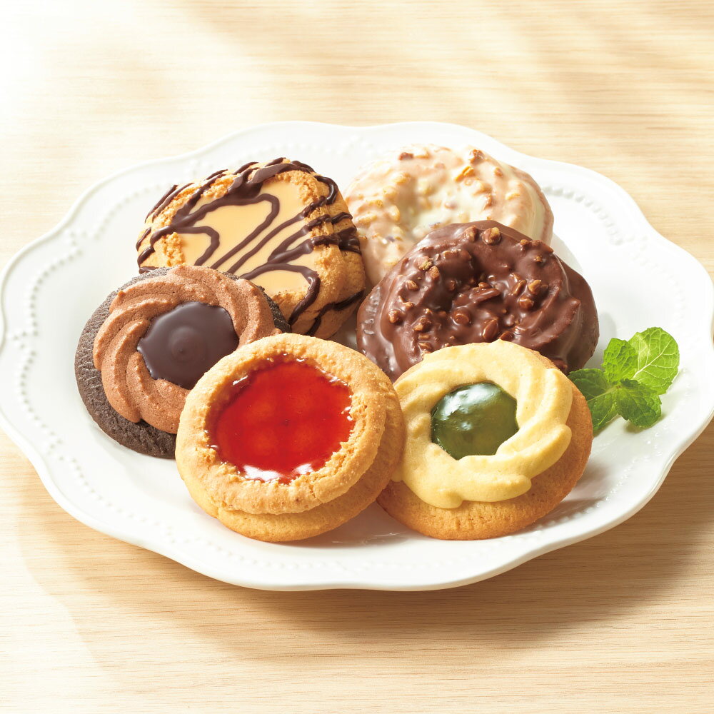 お買い得ベイクドクッキー 6種 計36枚 洋菓子 洋スイーツ スイーツ お菓子 FJ0615 ＼LINE友だち登録でクーポン／ dinos-11339065 ディノス楽天市場店 パッケージ画像
