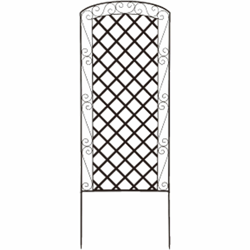 5/26[全品P10倍] フェンス ラティス トレリス アイアンラティス柄フェンス 高さ170cm 4枚組 G71918
