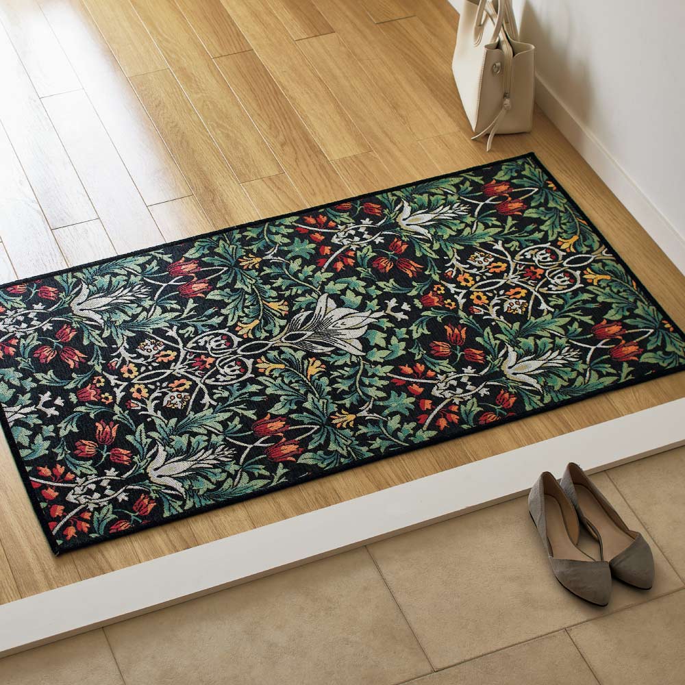 ≪約60×90cm≫ ベルギー製ジャカード織マット 玄関マット カーペット ラグ マット 525336(3)