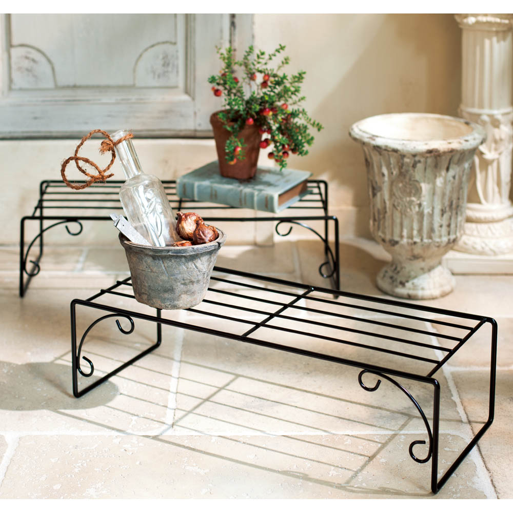 アイアン花台ラック2個組 ECA131