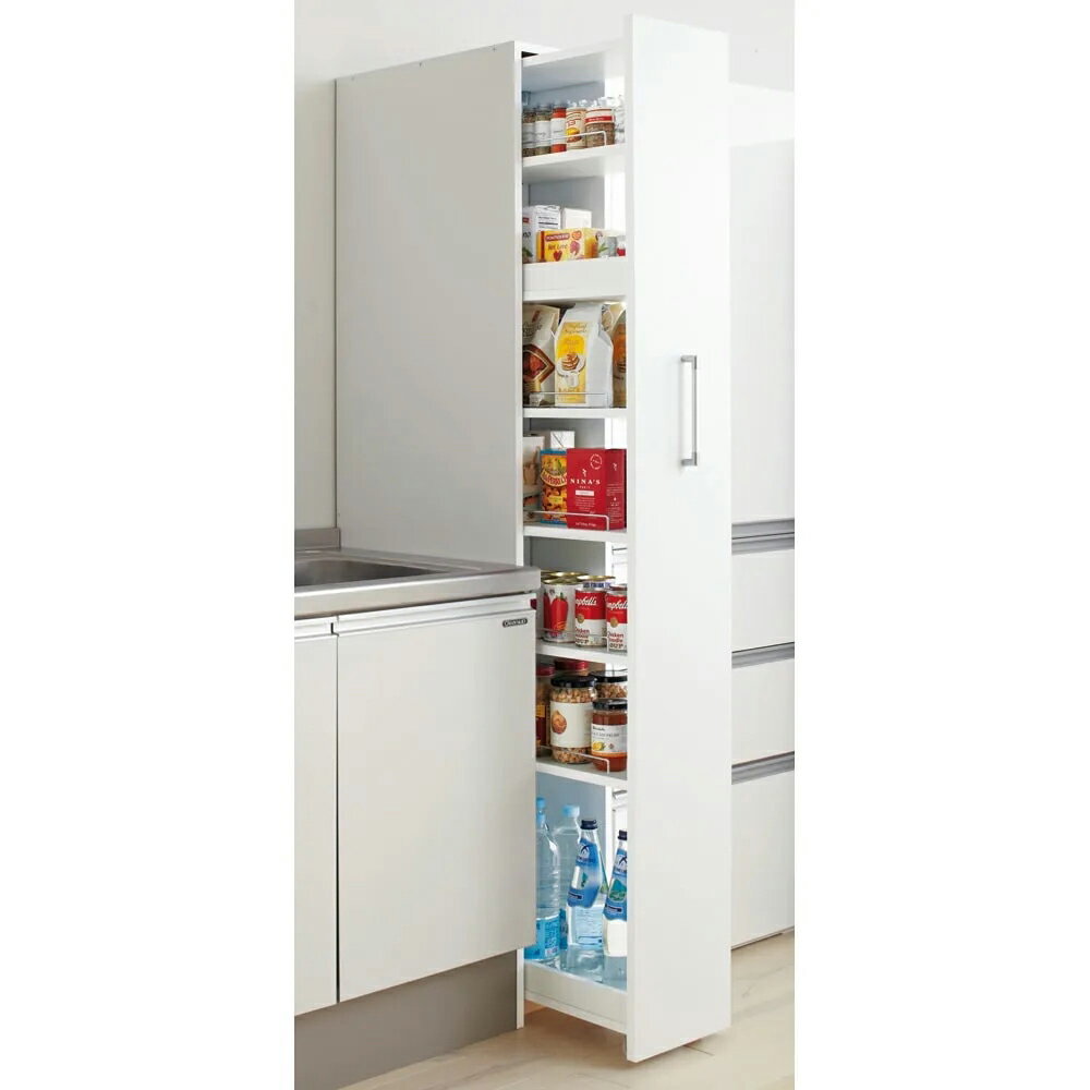 ≪幅24cm≫ 42サイズから選べる すっきり隠せる頑丈隙間ワゴン 奥行45高さ180cm キッチンストッカー 隙間収納 キッチン収納 LM2668 ＼LINE友だち登録でクーポン／