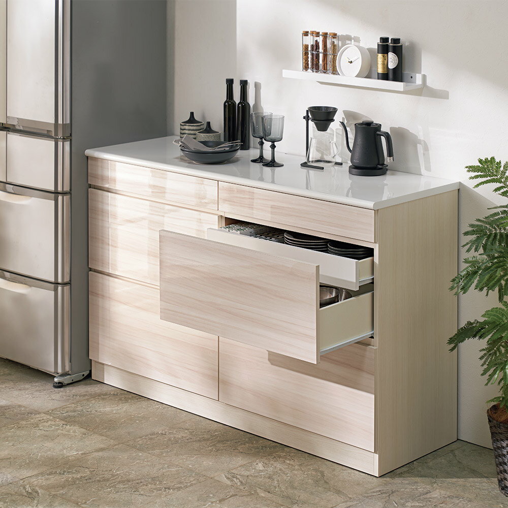 楽天市場】キッチンカウンター 奥行50cmの通販