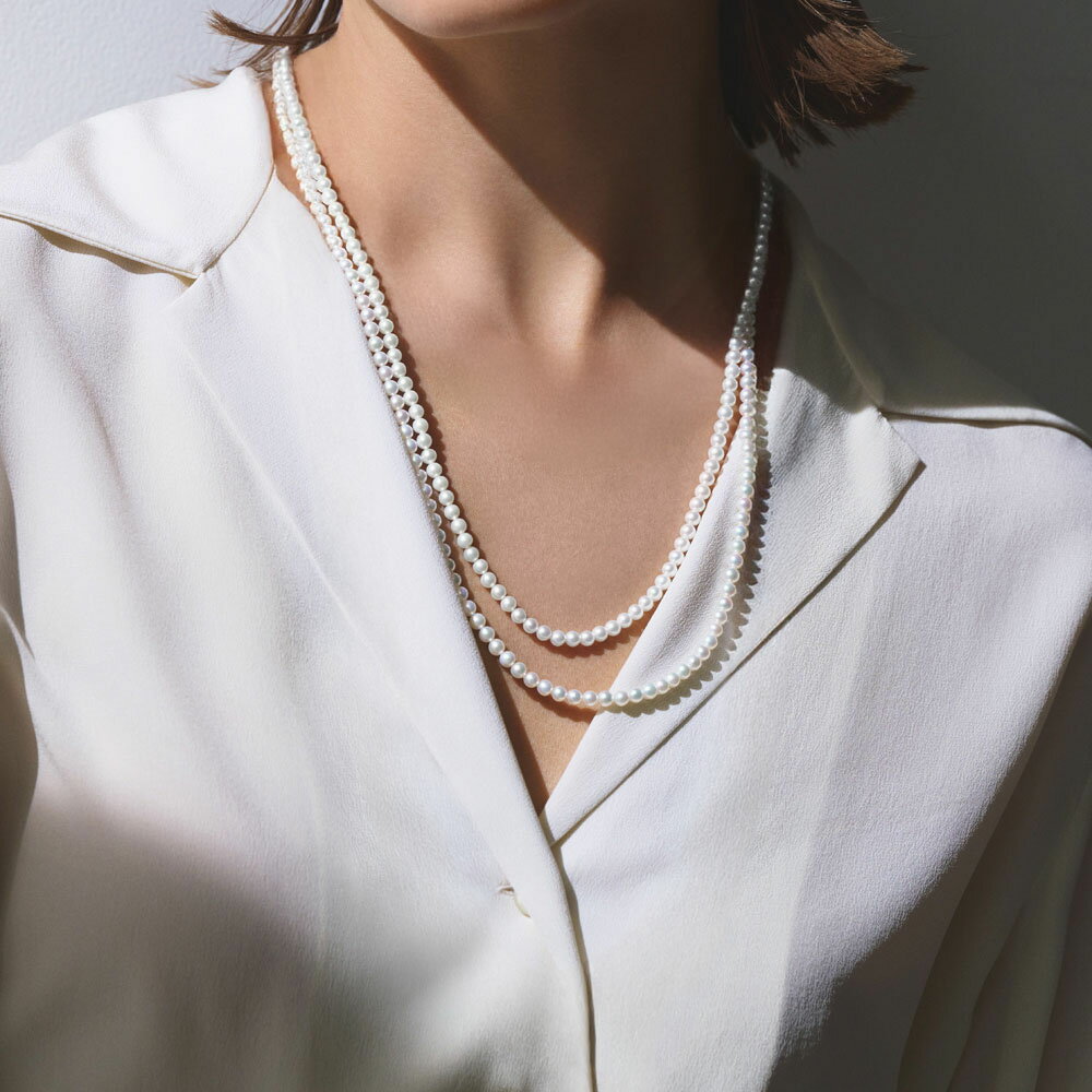 【クーポン10％OFF 6/25限定】 真珠 パール ジュエリー アクセサリー K18 4-4.5m