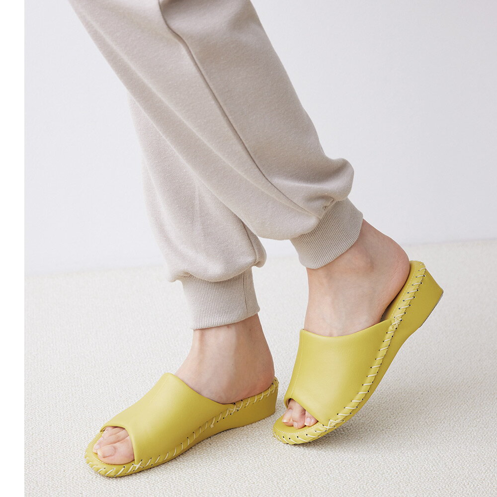 Pansy/パンジー アーチサポート ヒールサンダルスリッパ スリッパ ルームシューズ タオル M71205 ＼LINE友だち登録でクーポン／