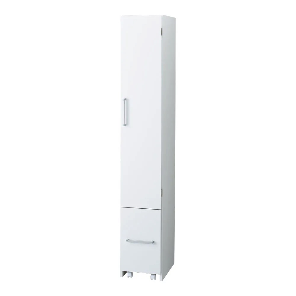 乐天商城 - 【クーポン配布 お買い物マラソン中】 引き出して使える頑丈ワゴン付き キッチンストッカー 幅30cm キッチンストッカー 隙間収納 キッチン収納 640706 ＼LINE友だち登録でクーポン／