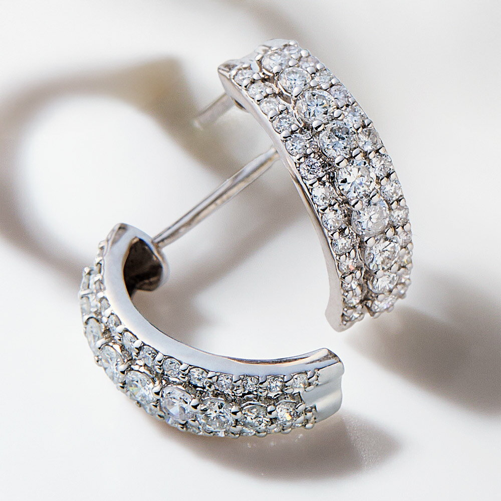 K18 0.5ctダイヤ デザイン ピアス ダイヤモンド ジュエリー アクセサリー J00504 ＼LINE友だち登録でクーポン／