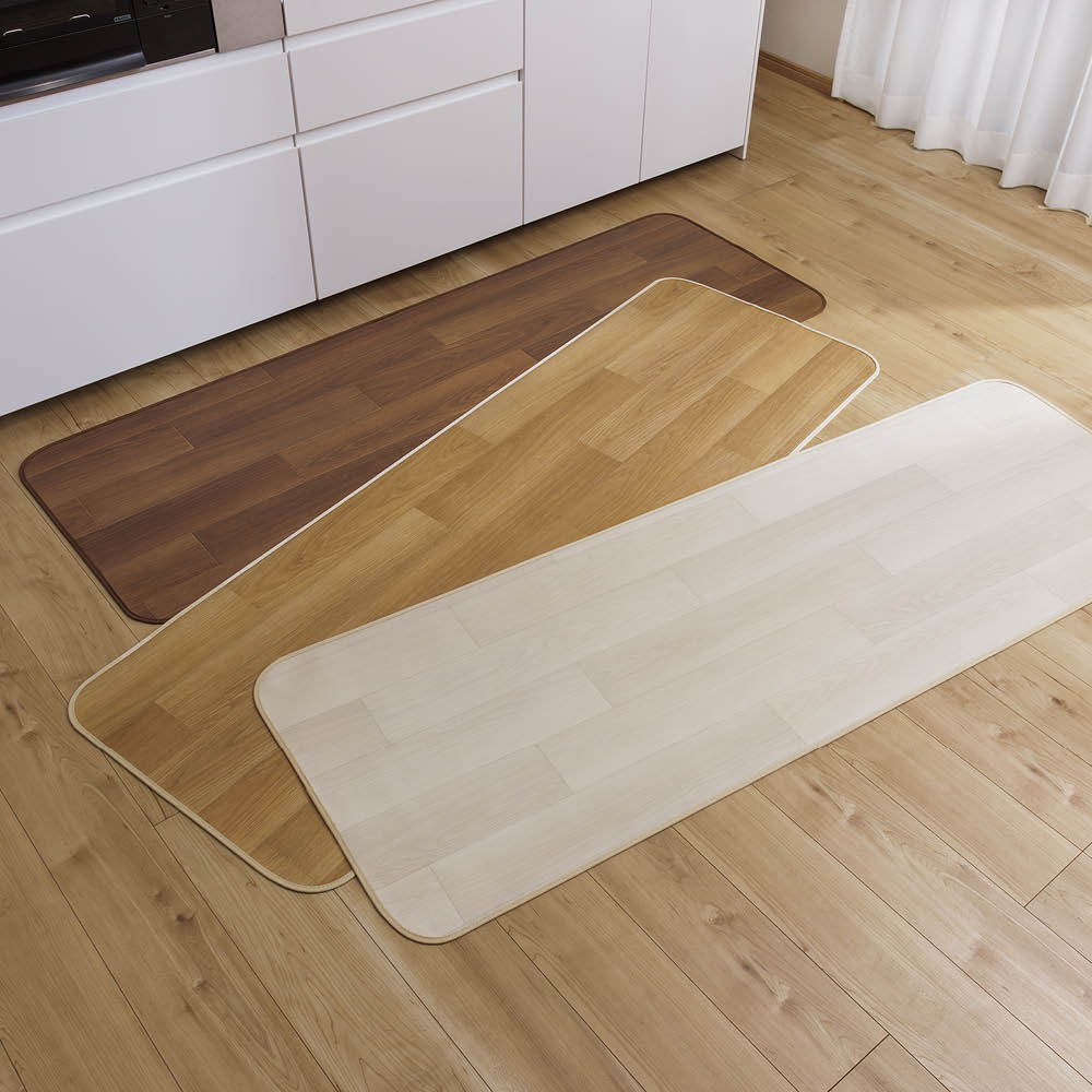 樂天商城 - 【クーポン配布 お買い物マラソン中】 ≪約60×120cm≫ サンゲツ クッションフロア キッチンマット キッチンマット カーペット ラグ マット 654806 ＼LINE友だち登録でクーポン／