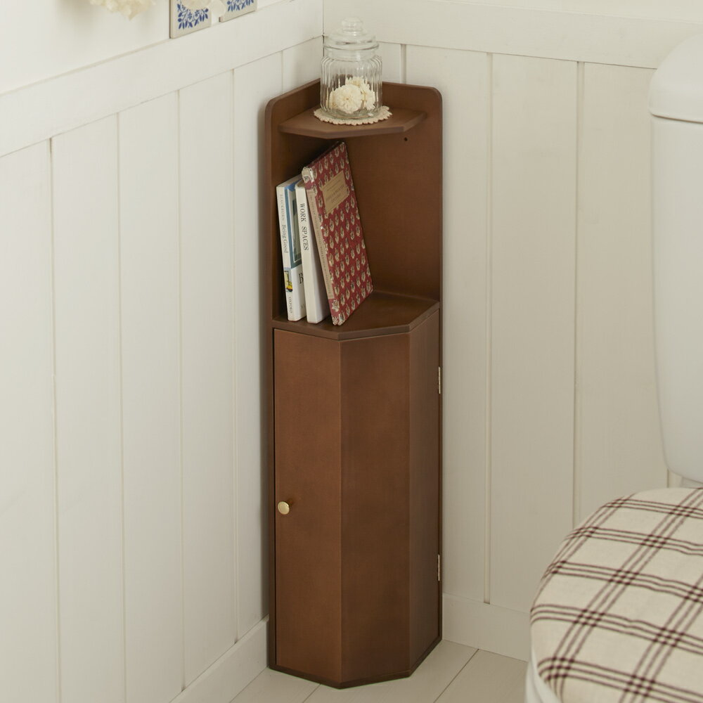 こだわりトイレの木製コーナーラック 高さ75cm トイレ収納 ラック トイレ 洗面所 ランドリー収納 642225 ＼LINE友だち登録でクーポン／