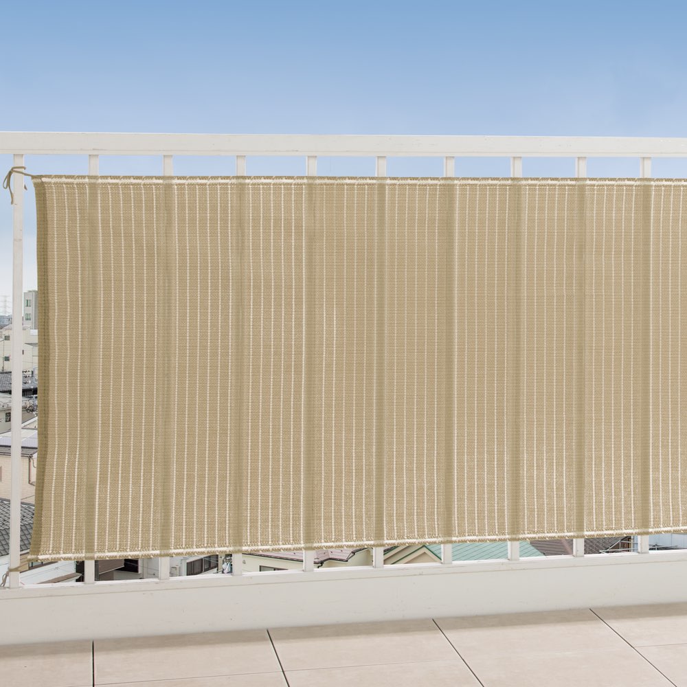 【クーポン最大5千円OFF 11/16限定】 新バルコニータープ 90×400cm 日除けシェード ガーデンパラソル G86817