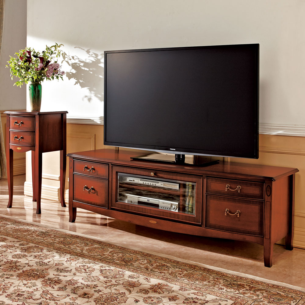 Rakuten - テレビ台 幅150高さ48cm 【ベネチア調象がんシリーズ】 ミドルタイプテレビ台 テレビ台 テレビボード 585377 ＼LINE友だち登録でクーポン／
