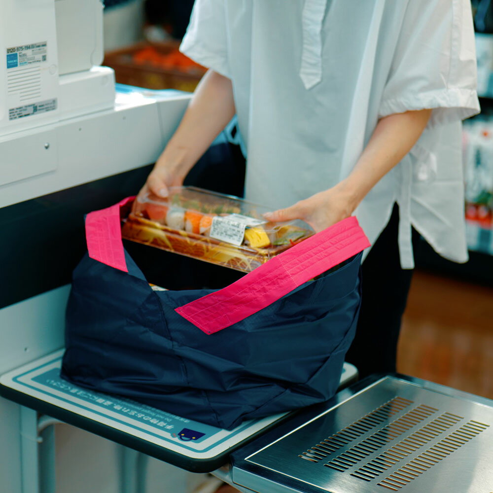 1秒で自立するエコバッグ オリバ / ORIBA セルフレジ対応 Lサイズ 日用品 便利グッズ 生活雑貨 KR0498