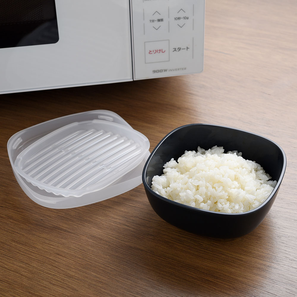 ≪3個（3色×1）セット≫ ご飯がう米わん キャニスター 食品保存容器...