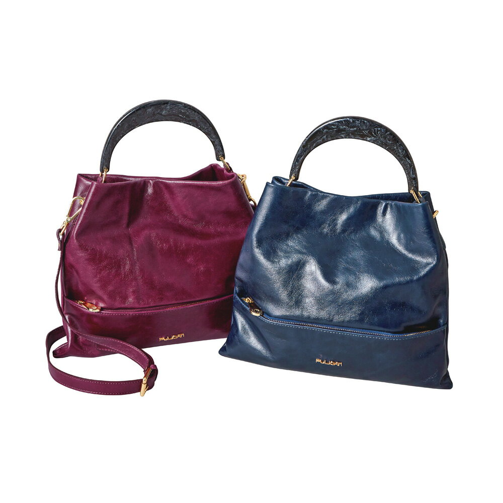 PULICATI/プリカーティ ワンハンドル 2WAY バッグ（イタリア製） レザーバッグ 革バッグ バッグ 120505 ＼LINE友だち登録でクーポン／