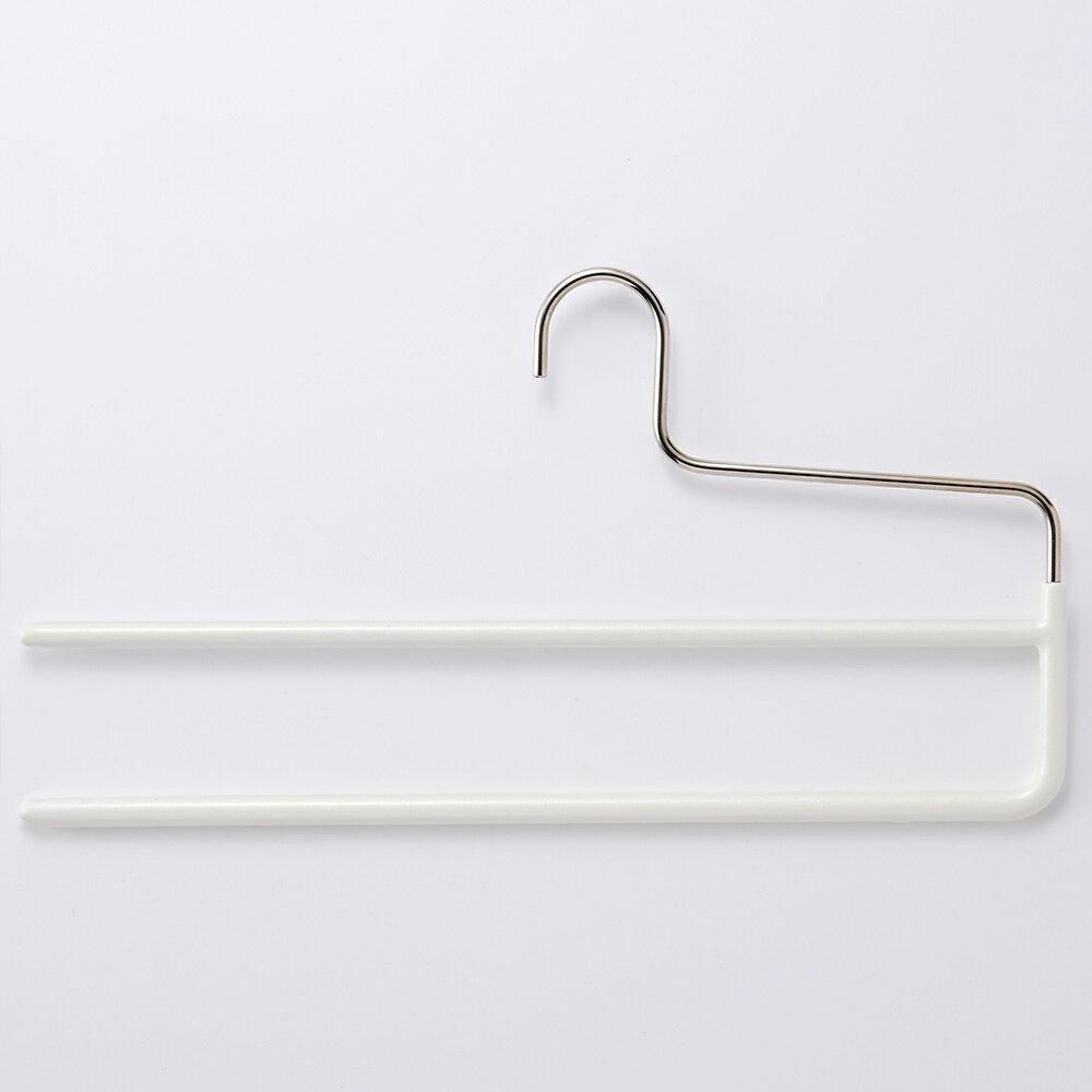 MAWA/マワ ハンガー コンチハンガー パールホワイト5本組 衣類ハンガー スカート スラックスハンガー ..
