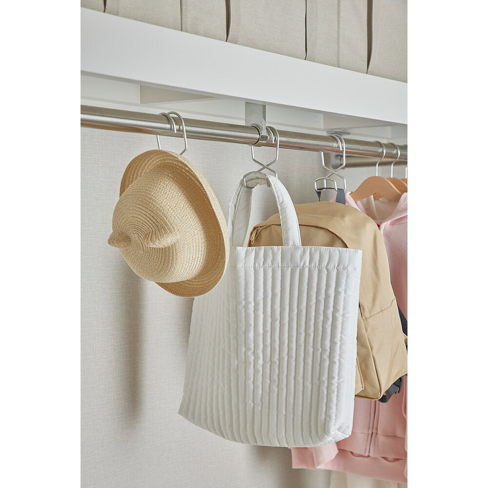 ≪3個セット≫ ハンガーパイプから落ちない幅広フック 日用品 便利グッズ 生活雑貨 KR0100 ＼LINE友だち登録でクーポン／ dinos-11342378 ディノス楽天市場店 サンプル画像3