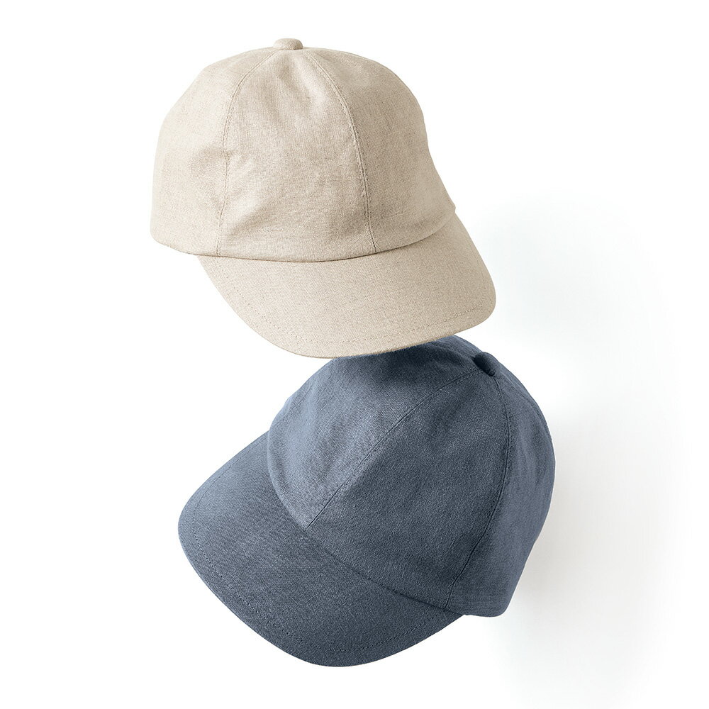 【クーポン最大5千円OFF 1/28迄】 フレンチリネン100％ キャップ ニット帽 キャスケット 142402 ＼LINE友だち登録でクーポン／