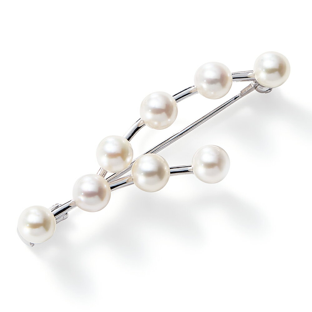 エリタージュ SV アコヤパール デザイン ブローチ シルバー製 ジュエリー アクセサリー 144203 ＼LINE友だち登録でクーポン／