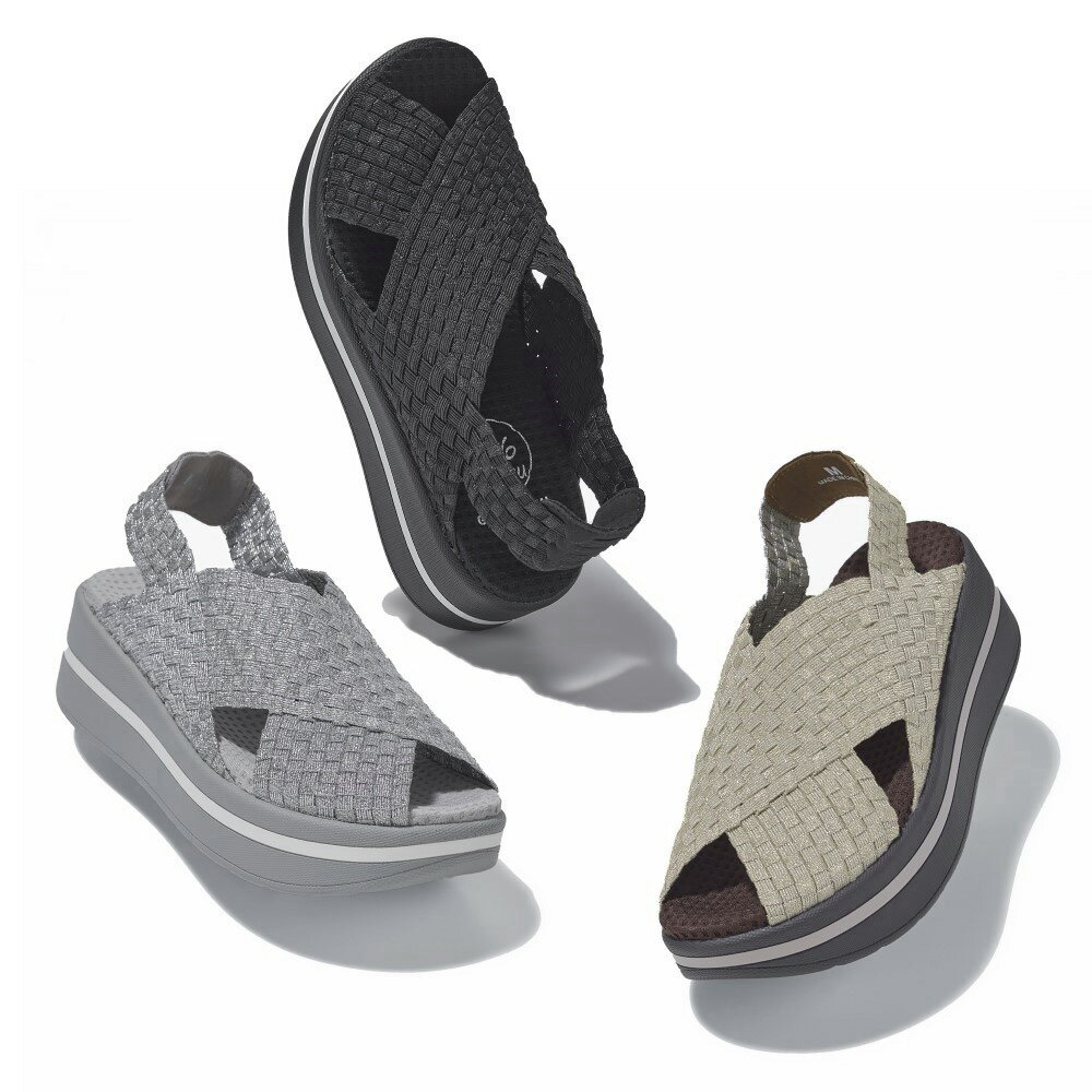 GOMU GOMU/ゴムゴム クロス 厚底 プラットフォームサンダル コンフォートパンプス シューズ スニーカー コンフォートシューズ C19002 ..