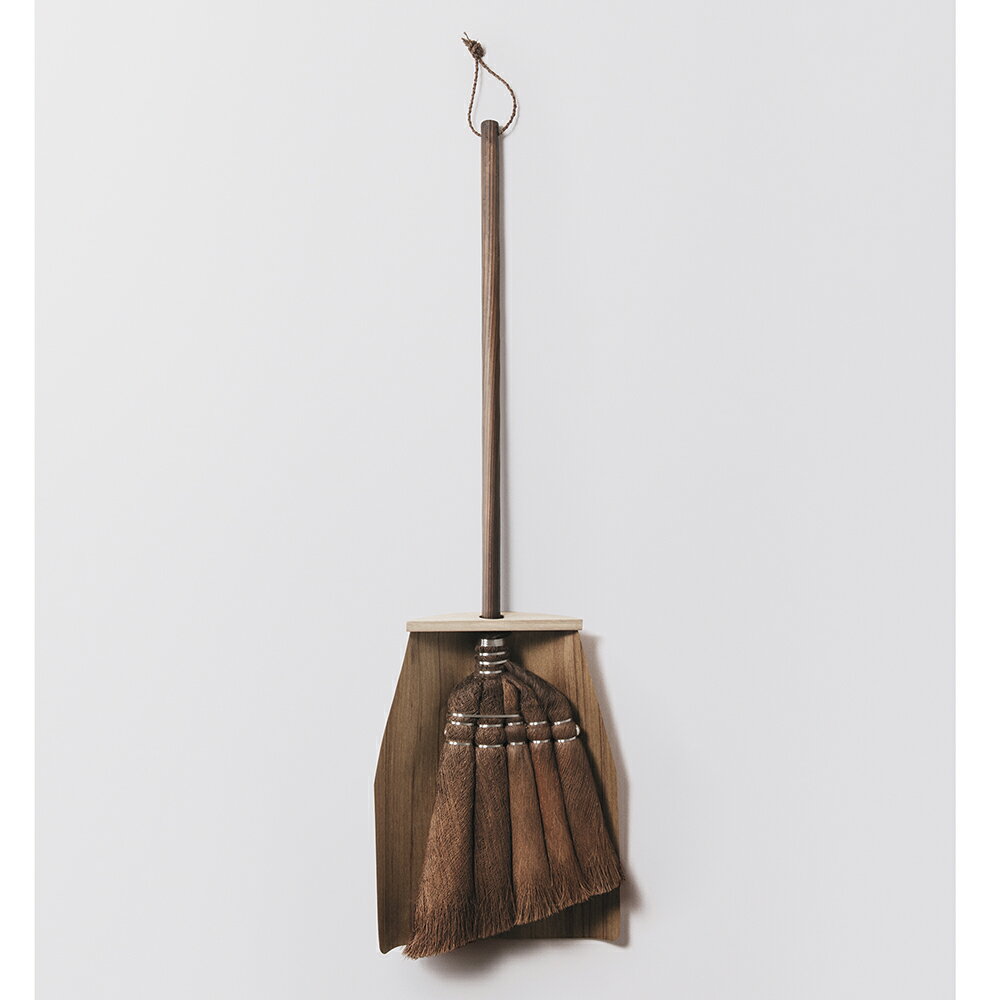 ほうき ちりとり モップ 掃除用品 ゴミ箱 高田耕造商店　天然木 ちりとり　大 WW1888