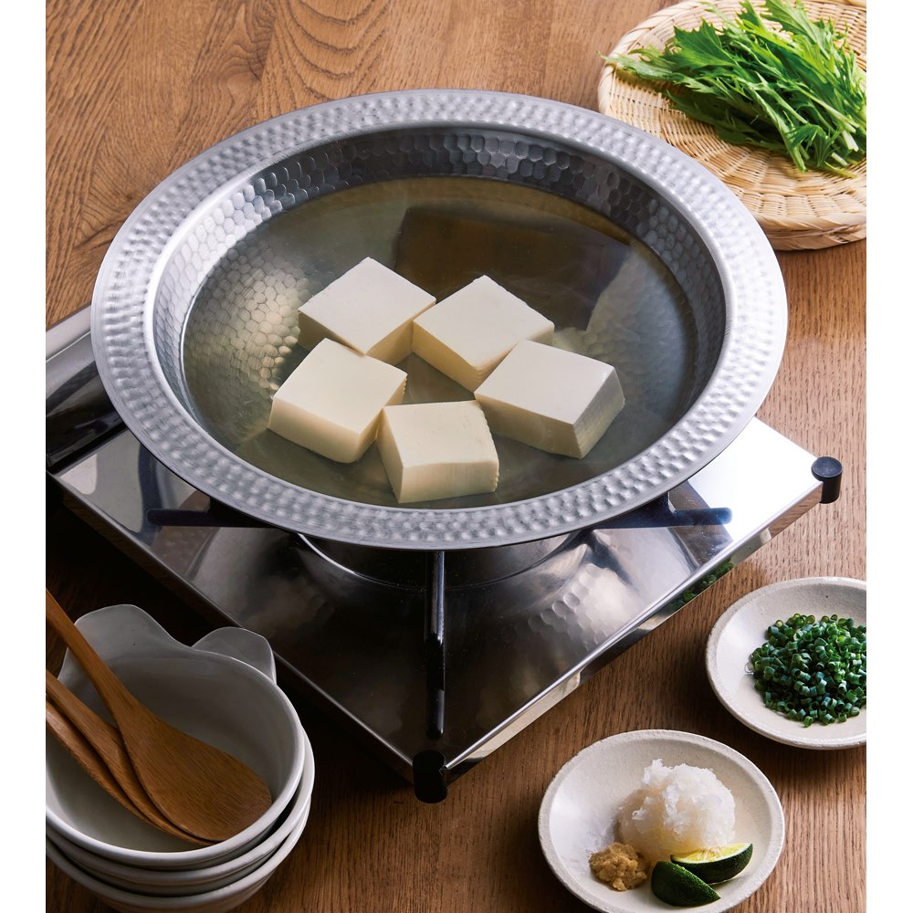 Ih Compatible - 【クーポン配布 お買い物マラソン中】 ≪径26cm（満水容量2.8L）≫彩食庵 IH対応よせしゃぶ鍋 ガラスふた付き 日本製 卓上鍋 鍋 フライパン 662612 ＼LINE友だち登録でクーポン／