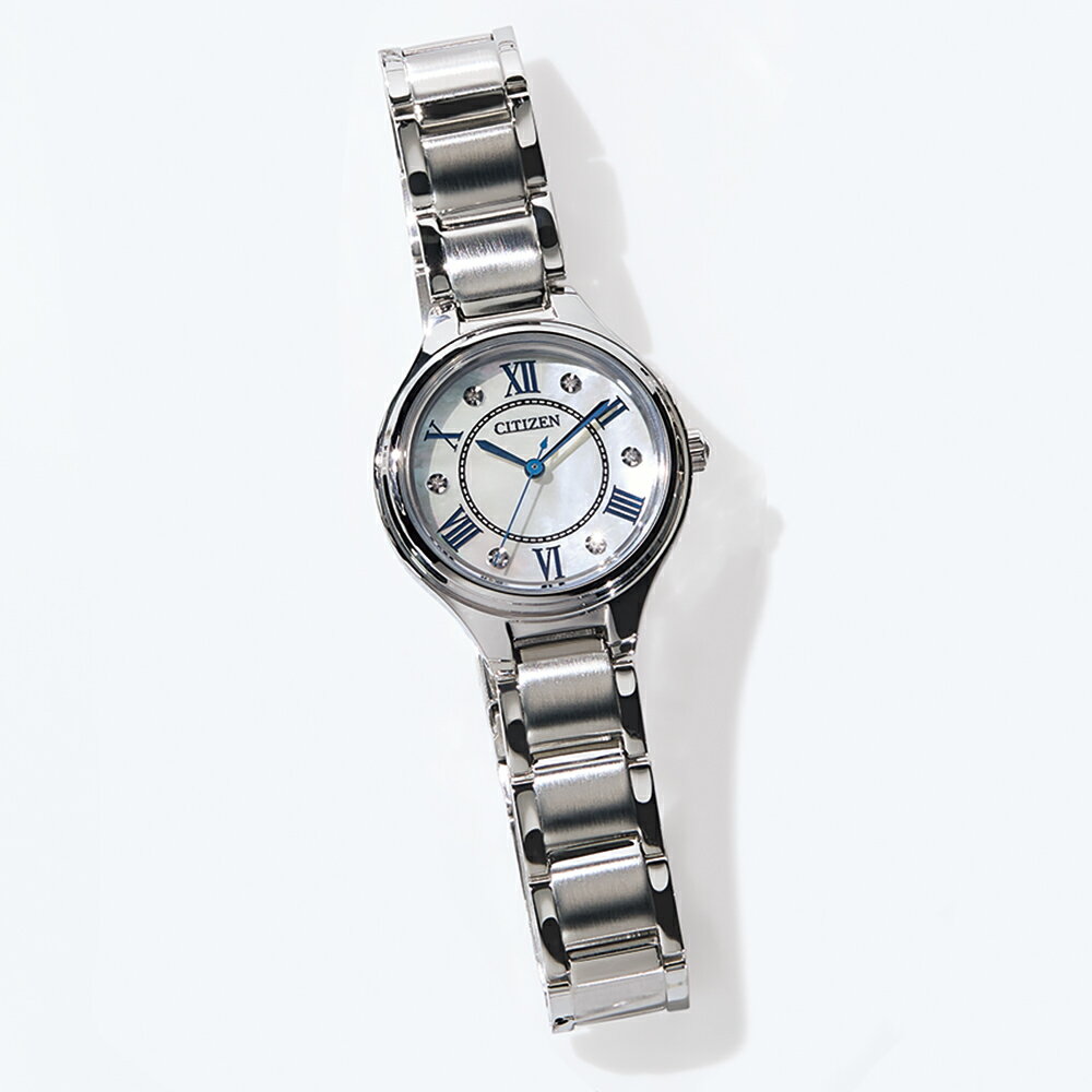 樂天商城 - 【クーポン配布 お買い物マラソン中】 CITIZEN/シチズン エコ・ドライブ ダイヤ ウォッチ シルバー レディース腕時計 163607 ＼LINE友だち登録でクーポン／