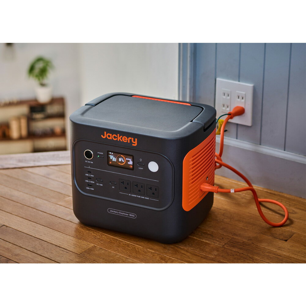 ジャクリポータブル電源1800 バッテリー 家...の紹介画像2
