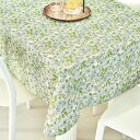 【クーポン最大10%OFF 7/13 10時から】 テーブルクロス ランチョンマット ≪150×150cm≫ はっ水加工テーブルクロス ブルーベル 552901