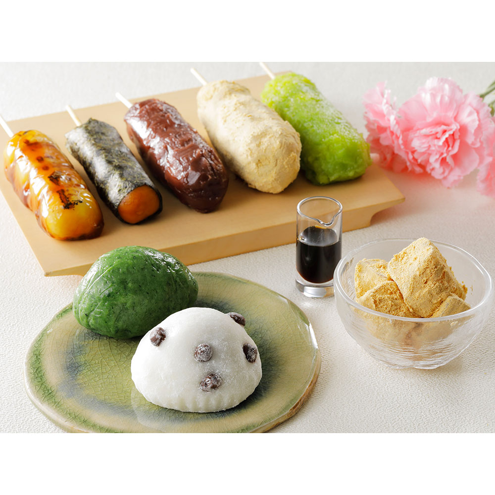 【母の日ギフト】「SANPOUYOSHI」お団子・和菓子セット8種計10個 ※メッセージカード付 和菓子 和スイーツ スイーツ お菓子 NH1740 ＼LINE友だち登録でクーポン／