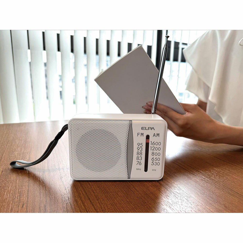 電池長持ち1000時間コンパクトラジオ 耐震グッズ 防災用品 防犯用品 KR1143 ＼LINE友だち登録でクーポン／