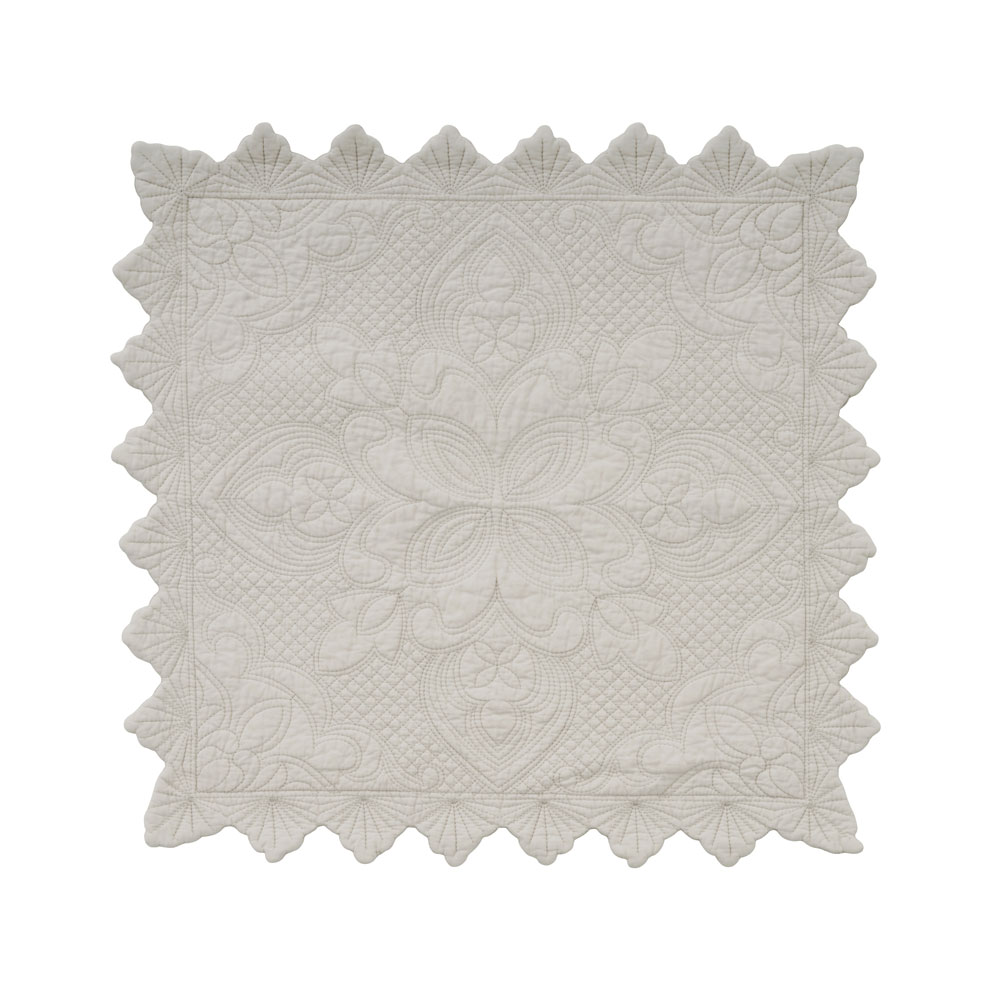 コットンキルト Shella/シェルラ クッションカバー（同色2枚組） 45cm×45cm用 カバー類 H94835 ＼LINE友だち登録でクーポン／