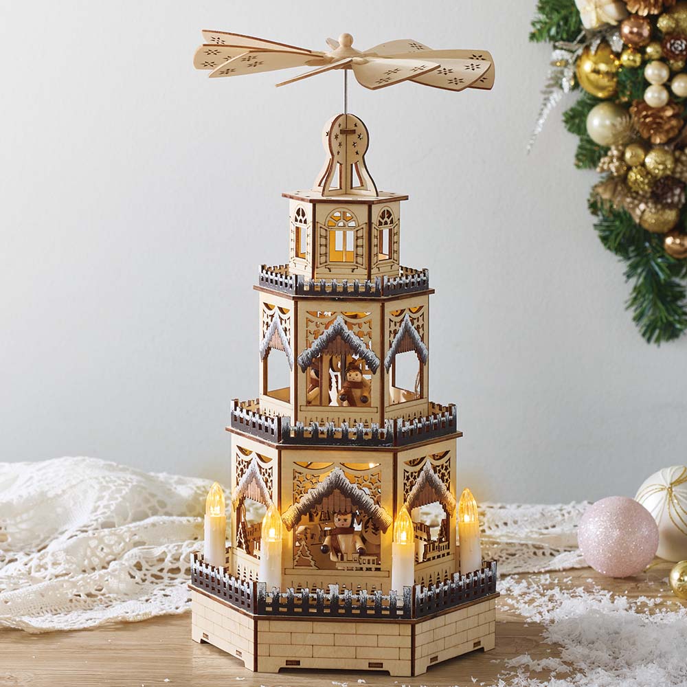 楽天市場】クリスマス ピラミッド ドイツの通販