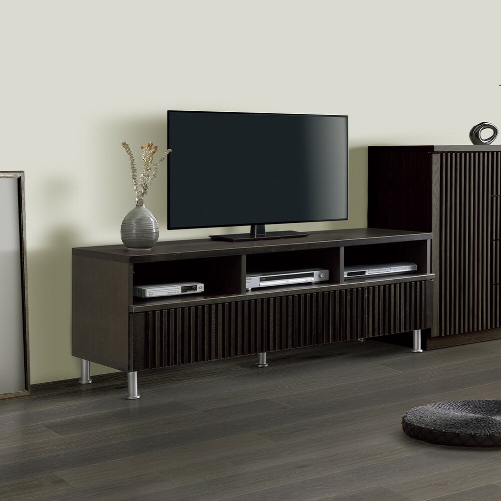樂天商城 - 【クーポン配布 お買い物マラソン中】 テレビ台 幅150高さ48cm 【和モダン タモ天然木格子リビング収納シリーズ】 ミドルタイプテレビ台 テレビ台 テレビボード 626505 ＼LINE友だち登録でクーポン／