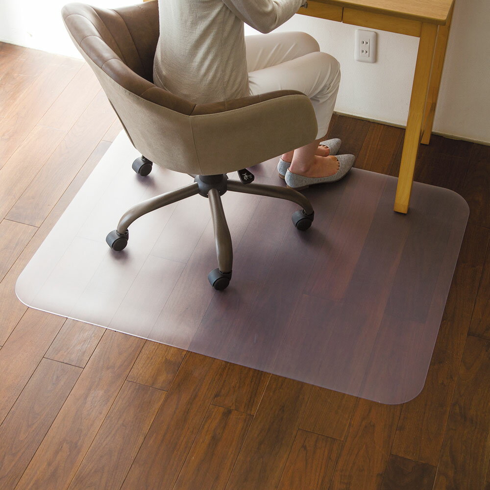 【クーポン最大5千円OFF 1/13迄】 ≪90×120cm≫ アキレス 透明チェアマット フロアマット マット カーペ..