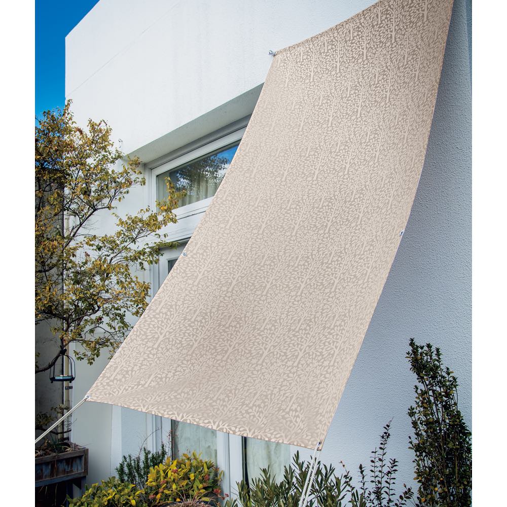【クーポン7月11日迄】 ≪100×200cm≫ 吉谷さんデザイン 花の森サンシェード 日除け...