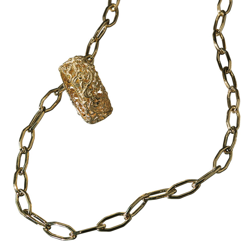 【最大5千円OFFクーポン 2/4 20時から4h限定】 ≪60cm≫ UNOAERRE/ウノアエレコラボ K18 デザインネックレス ゴールド製 ジュエリー アクセサリー J07502 ＼LINE友だち登録でクーポン／