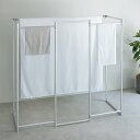 室内物干し 洗濯用品 アイロン 出しっぱなしでも美しい 新スタイリッシュアルミ物干し 竿付き5連ハイタイプ 541409