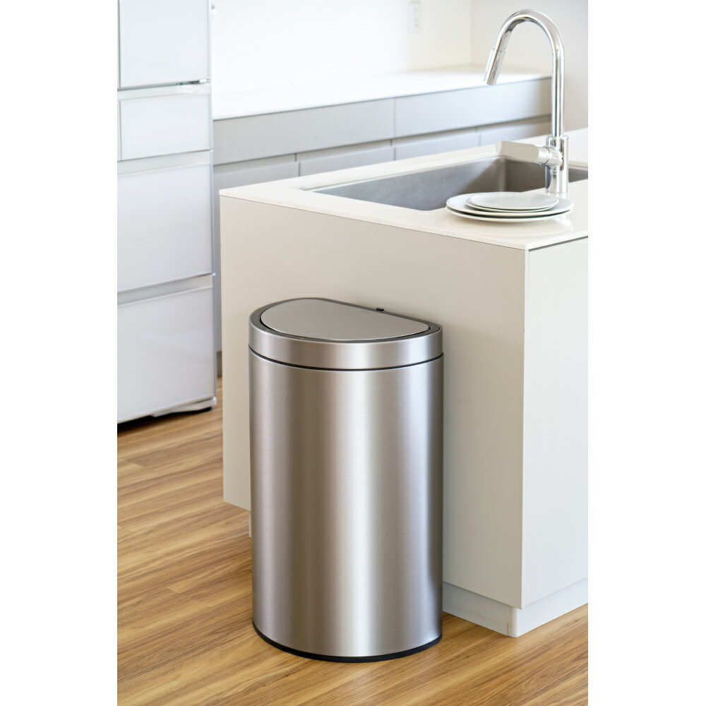 EKOセンサー式半円ダストボックス 45L リビング ダストボックス 602110