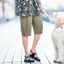 ハーフパンツ ショートパンツ パンツ リネン混ニッカーボッカーズ風 ハーフパンツ 380103(4)