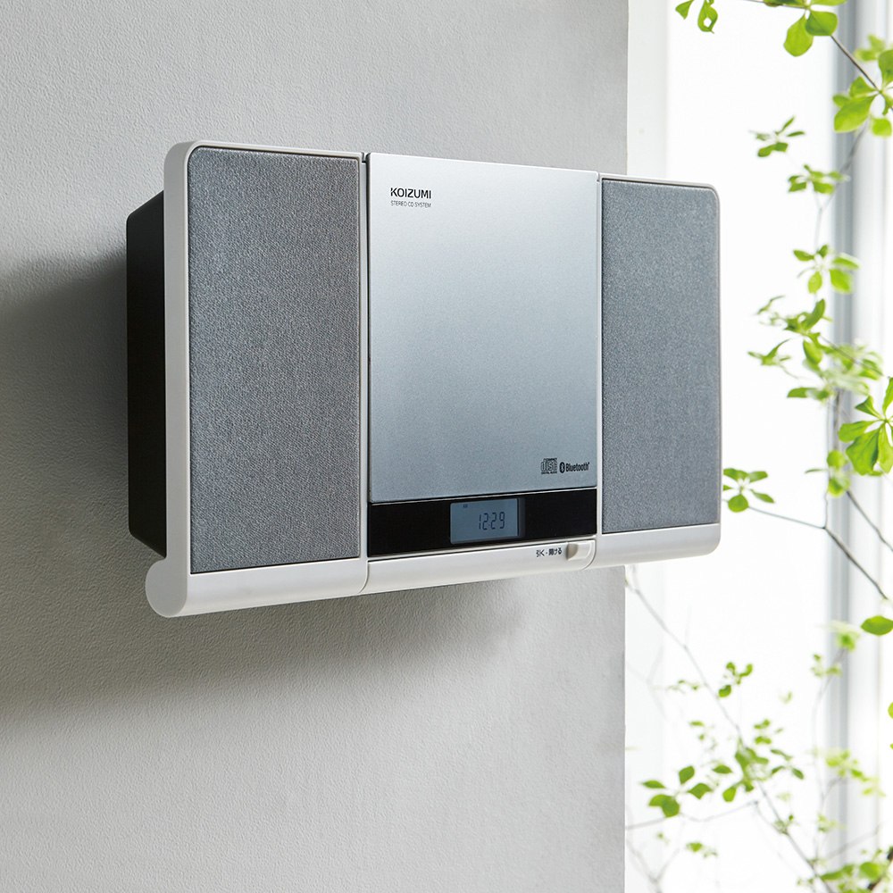 LINE友だち登録やレビューでクーポン有 AV機器 電化製品 Wall mount CD System/ウォールマウントCDシステム 壁掛け・置き型両用 CDプレイヤー H52405