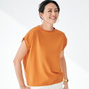 Tシャツ ポロシャツ トップス 「フレスカ」 クロスジャージー タック入りTシャツ 378502