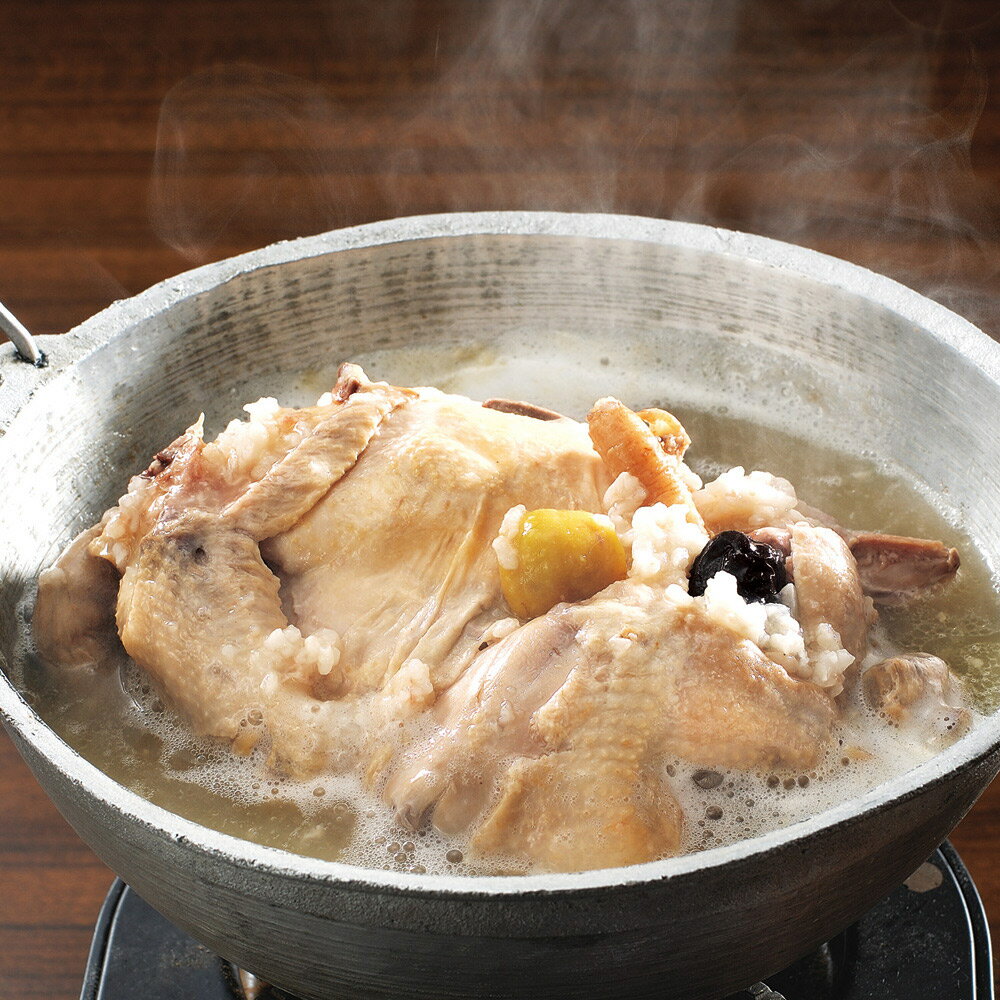 【クーポン配布 11月27日1:59迄】 参鶏湯(サムゲタン) (1kg×1袋) 【お試し用】 肉加工品 肉 卵 乳製品 N98071