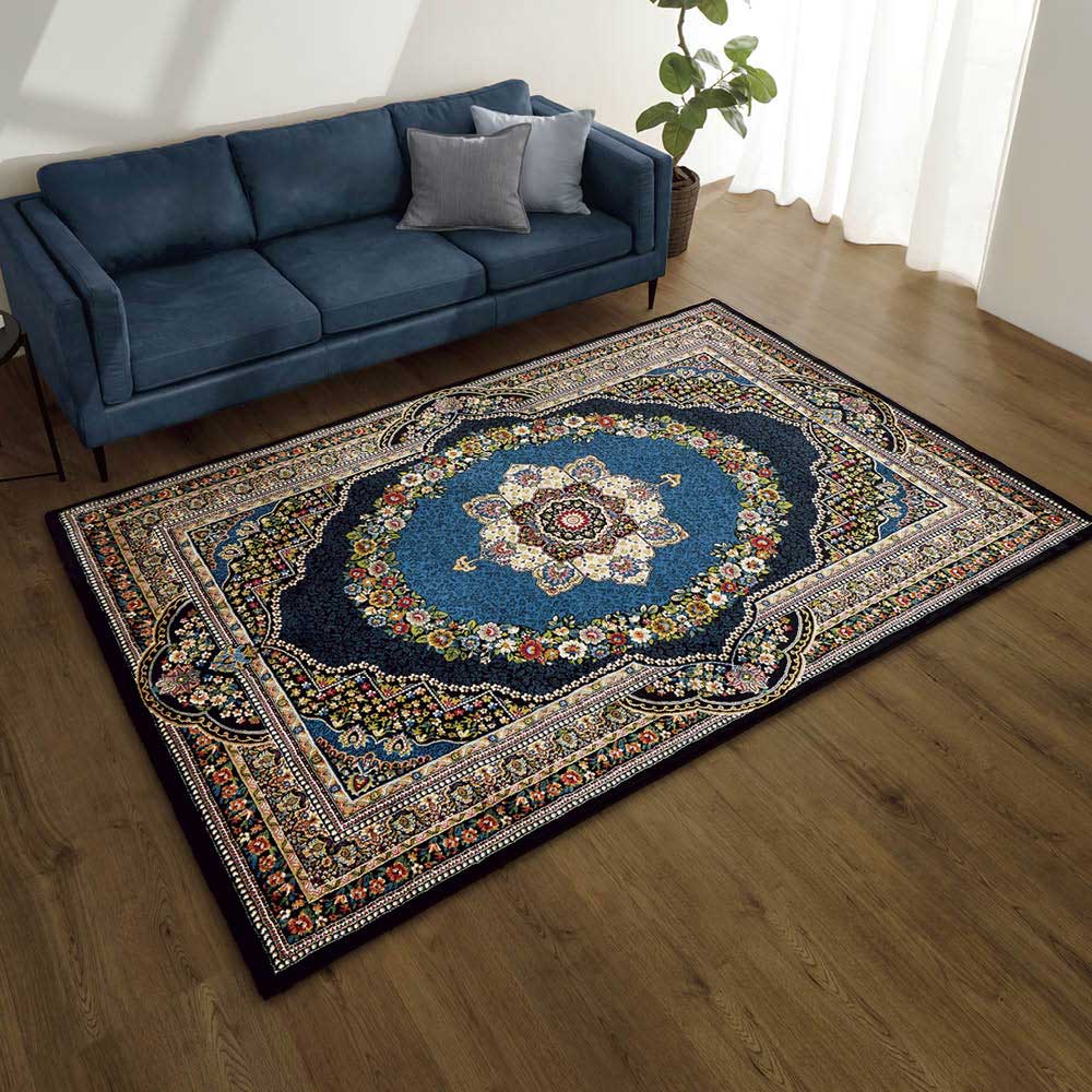 ≪約240×340cm≫ エジプト製ウィルトン織ラグ カバー カーペット ラグ マット 625709 ＼LINE友だち登録でクーポン／