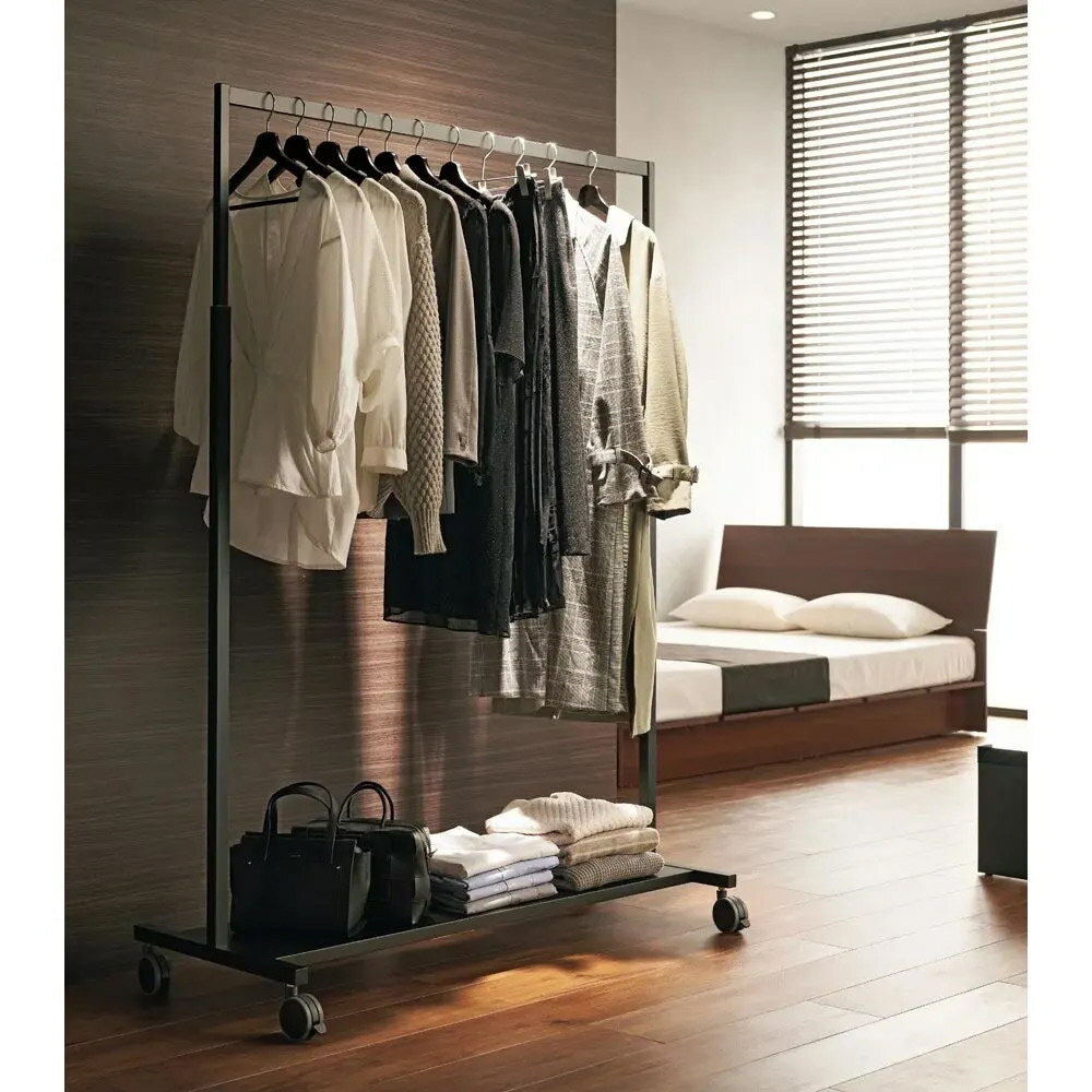 Rakuten - 国産ストロングハンガーラック シングルハンガータイプ 幅120cm ハンガーラック パイプハンガー 衣類収納 644516 ＼LINE友だち登録でクーポン／